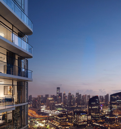 برج هتل و اقامتگاه DAMAC PARAMOUNT (پارامونت) در دبی